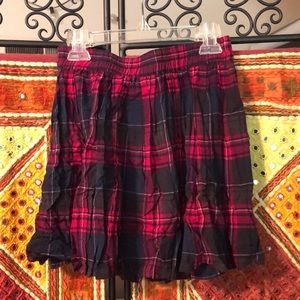 Lorimer NYC plaid skirt